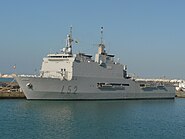 Galicia-class Castilla of the Spanish Navy based at Rota.