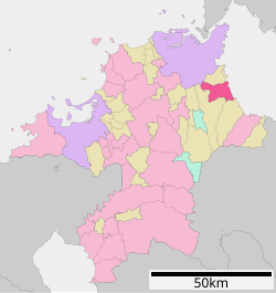 Location of Yukuhashi