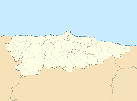 2019–20 Tercera División is located in Asturias