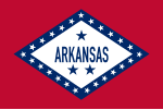 Flag of Arkansas (February 26, 1913 – 1923)