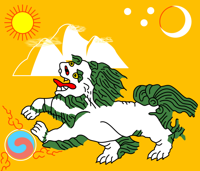 Файл:Flag of Tibet 1920-1925.svg