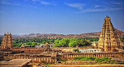 The Virupaksha temple, Hampi