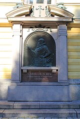 Relief in Vaasa, Finland by John Munsterhjelm, 1924