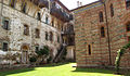 Courtyard of Philotheou Monastery