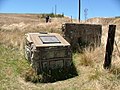 1986 Surrender Hill monument, beside the Clarens-Fouriesburg road in the eastern Orange Free State, South Africa. Photograph 2011.