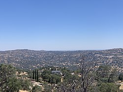 View of Yosemite Lakes Park from Lilly Mountain