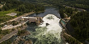 Upper Bonnington Generating Plant on the Kootenay River