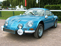 Alpine A110 1100 Berlinette 1962-66.