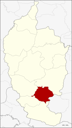 District location in Maha Sarakham province