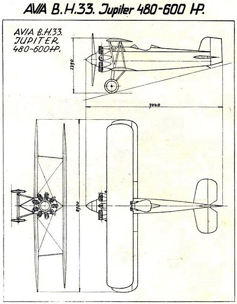 Archivo:Avia BH-33 drawing.jpg