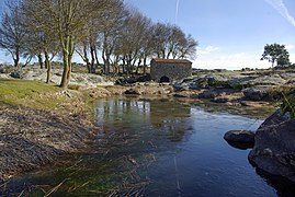 Molino Valduzón sobre el arroyo de la Mimbre