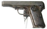 Pistola de Gavrilo Princip.