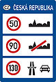 Maximum speed limits