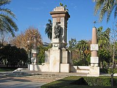 Monumento memorial a Julio Romero de Torres.