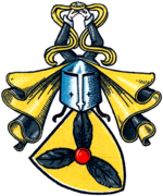 Wappen der Mallinckrodt im Wappenbuch des Westfälischen Adels, ca. 1902