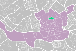 Location of the Kleiwegkwartier in Rotterdam