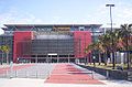 The Milton Road entrance to Suncorp Stadium