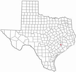 Location of Sealy, Texas