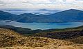 View from the Tongariro Alpine Crossing track