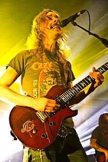 Mikael Åkerfeldt with Opeth at Leipzig – November 2012