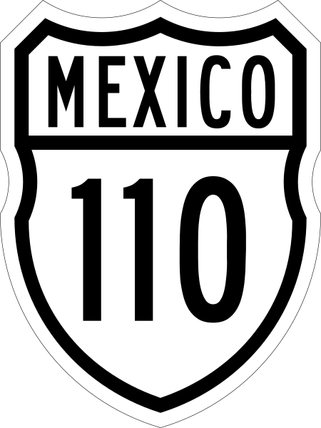 File:Carretera federal 110.svg