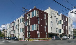 Prefabricated modular housing built in the 2010s