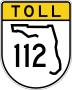 State Road 112 marker