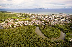 Aerial view of Calbayog