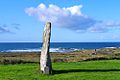 Menhir, côte sauvage