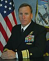 Then-Rear Admiral Joseph D. Kernan while serving as Commander, United States Fourth Fleet and Commander, U.S. Naval Forces Southern Command.