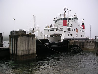 The Mallaig to Armadale car ferry