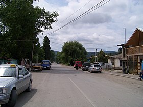 Main Street in Tianeti