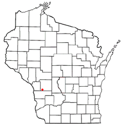 Location of Cashton, Wisconsin