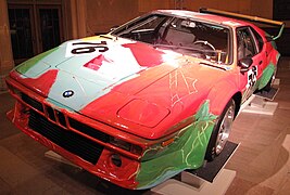 1979 M1 Art Car by Andy Warhol