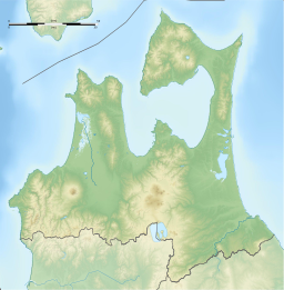 Location of Tsugaru Fujimi Lake in Japan