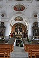 Interior of the church of St. Burkard