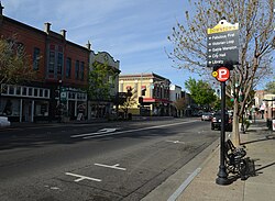 Downtown Woodland in 2015