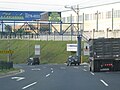 Highway entering San Salvador through Santa Tecla.