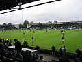 View across the pitch from the East Stand