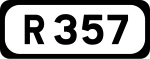 R357 road shield}}