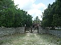 Vista de la hacienda de Kambul.