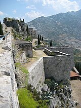 View of the fortress from west to east.