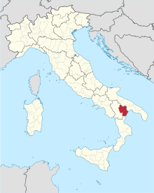 Matera in Italy.svg