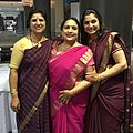 Women wearing Mysore silk sari, c.2015