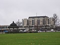 The NCCC Library seen from the front entrance.