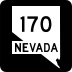 State Route 170 marker