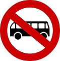 No buses