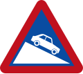 Steep descent ahead