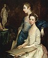 The Artist`s Daughters, Molly and Peggy (1760)