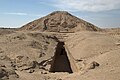 Piye was a Nubian king who conquered Upper Egypt and brought it under his control. During the 25th dynasty Egypt was ruled from Meroë. Pictured is his pyramid at Al Kurru, Sudan.